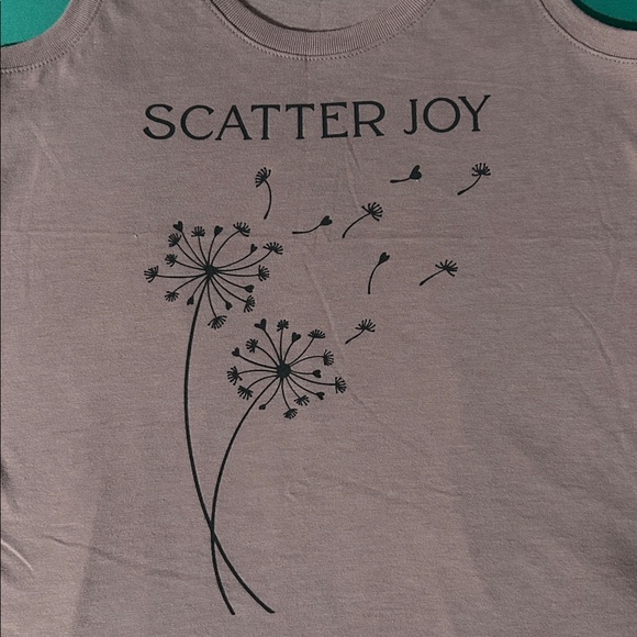 Scatter Joy Women's Purple Tank Top Sz: S - Picture 2 of 4